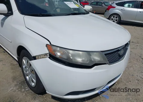 2010 Kia Forte Ex from USA, damaged, VIN KNAFU4A22A5843575
